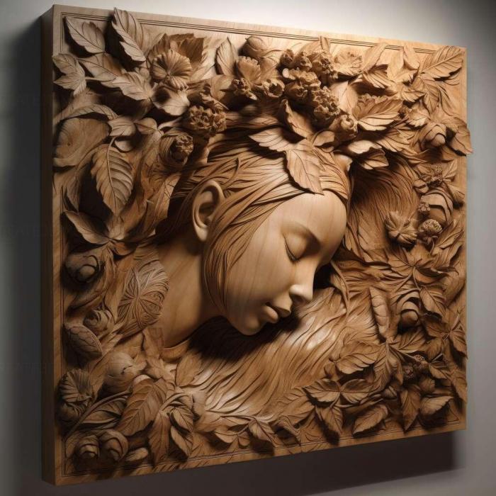 نموذج ثلاثي الأبعاد لآلة CNC 3D Art 